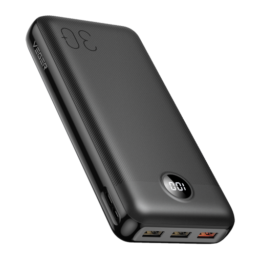 Veger VG-W3008PD-L30 VEGER Power bank con pantalla LCDCapacidad 30000mAhEntradas USB-C, Micro USBSalidas USB-C, 3x