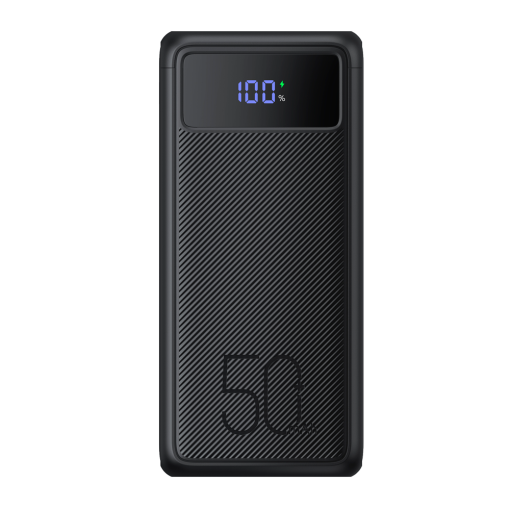 Veger VG-W5001 VEGER Power bank con pantalla LCDCapacidad 50000mAhEntradas USB-C, Micro USB, LightningSalidas