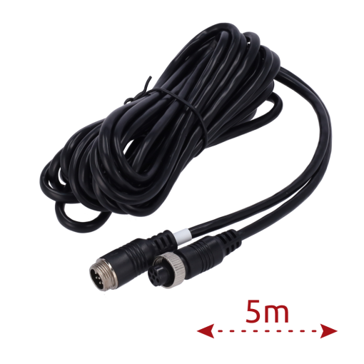 OEM VW-6PIN-IP-50 Cable para cámaras IPConector M12 aviación6 PinesLongitud 5mHembra – Hembra