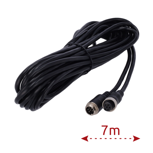 OEM VW-6PIN-IP-70 Cable para cámaras IPConector M12 aviación6 PinesLongitud 7mHembra – Hembra