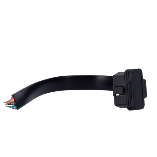 OEM VW-OBD-SLIM Cable OBD2 Macho16 pinesLongitud 30cmPerfil bajoPara soldarColor negro