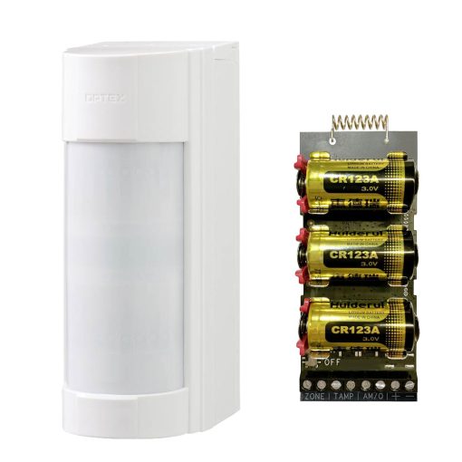 Optex VXI-RAM-AXPRO Detector de Doble PIR Antimasking Optex + Transmisor vía Radio | AXPRO Hikvision | Cobertura