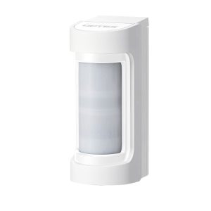 OPTEX VXS-RDAM-X5-W Detector doble tecnología (doble PIR y microndas 10,525 GHz) para exteriores de 12m, 90° de alcance