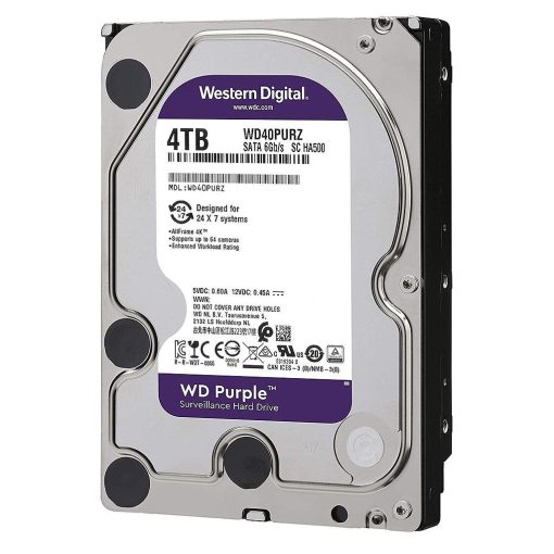 Western Digital WD44PURZ Disco duro | especial videovigilancia | 4TB | Capacidad 4 TB ( 4048 Gb ) | Interfaz SATA 6