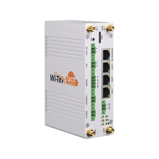 Wi-Tek WI-IOT110-V2 Gateway IoT industrial Wi-Tek con 4G LTE Cat4 y doble nano-SIM