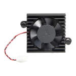 X-Security XS-CPU-FAN X-Security - Ventilador para grabador - Disipador integrado - Alta capacidad de refrigeración