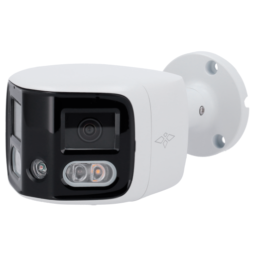 X-Security XS-IPB180A-8U-PAN-TIOC Cámara Bullet IP X-Security 8 Megapíxel - Active Deterrence | SMD 4.0 - 2 Lentes 2.8 mm / Dual