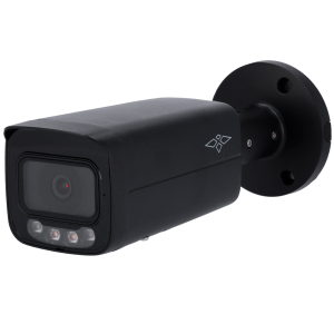 X-Security XS-IPB619CA-8PS-FC-AI-BLACK Cámara Bullet IP gama Pro - Resolución 8 Mpx (3840x2160) - Lente 3.6 mm - Dual Light: IR (60
