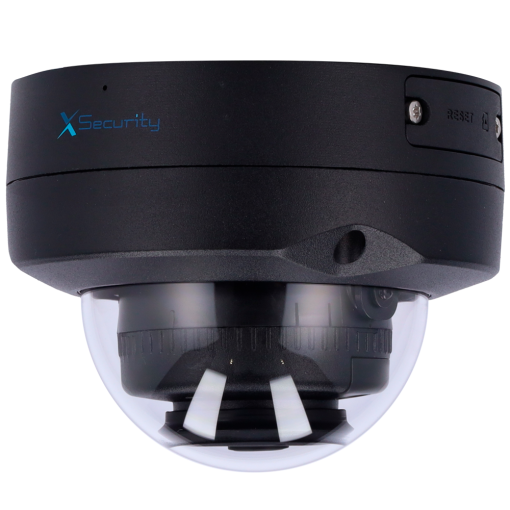 X-Security XS-IPD820A-4U-WIDE-BLACK Cámara IP 4 Megapixel - 1/2.1" 4MP Gran Angular - Compresión H.265+ / H.265 - Lente 2.8