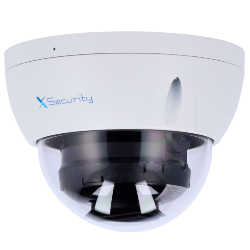X-Security XS-IPD842A-8P-DL-WIZ X-Security Cámara IP Dome - 8 Megapíxel (3840×2160) - Lente fija 2.8mm - WDR 120dB | Dual