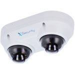 X-Security XS-IPD850A-4P-DUAL X-Security Cámara IP Domo dual - 2x 4 Megapíxel (2560x1440) - 2x Lente fija 2.8mm - WDR 120dB