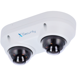 X-Security XS-IPD850A-4P-DUAL X-Security Cámara IP Domo dual - 2x 4 Megapíxel (2560x1440) - 2x Lente fija 2.8mm - WDR 120dB