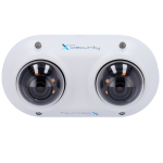 X-Security XS-IPD850A-4P-DUAL X-Security Cámara IP Domo dual - 2x 4 Megapíxel (2560x1440) - 2x Lente fija 2.8mm - WDR 120dB