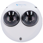 X-Security XS-IPD850A-4U-MIND X-Security Cámara IP Domo dual - 2x 4 Megapíxel (2560x1440) - Lente fija 2.8mm - WDR 120dB |
