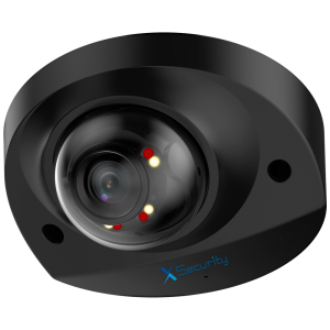 X-Security XS-IPD909A-4P-DL-WIZ-BLACK X-Security Cámara IP Mini Domo - 4 Megapíxel (2688x1520) - Lente fija 2.8mm - WDR 120dB | Dual