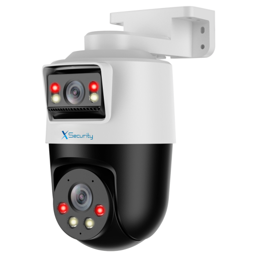 X-Security XS-IPPT430-2P-SL-TANDEM X-Security IP tándem gama ULTRA - Doble Lente (Panorámica 2Mpx + PT 2Mpx) - Lente PT 4 mm |