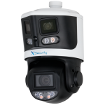 X-Security XS-IPSD5510TA-8P-TIOC-TANDEM X-Security IP tándem gama ULTRA - Doble Lente (Panorámica 8Mpx + PTZ 4Mpx) - Lente PTZ 4~40 mm