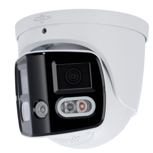 X-Security XS-IPT180A-8U-PAN-TIOC Cámara Turret IP X-Security 8 Megapíxel - Active Deterrence | SMD 4.0 - 2 Lentes 2.8 mm / Dual