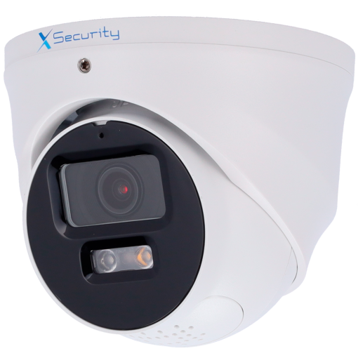 X-Security XS-IPT981A-4P-SL-WIZ X-Security Cámara IP Turret - 4 Megapíxel (2688x1520) - Lente 2.8mm / DualLight (30m IR+30m