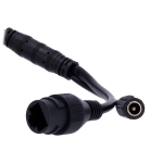 X-Security XS-IPT981A-8P-WIZ-DL-BLACK Cámara Turret IP X-Security Gama PRO - 8 Megapixel (3840x2160) - Lente fija 2.8 mm - IVS