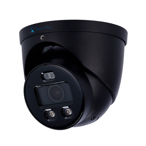 X-Security XS-IPT982CA-4U-WIZCOLOR-TIOC-BLACK X-Security Cámara IP Turret Wizcolor - 4 Megapíxel (2688x1520) | Sensor 1/1.8" CMOS -