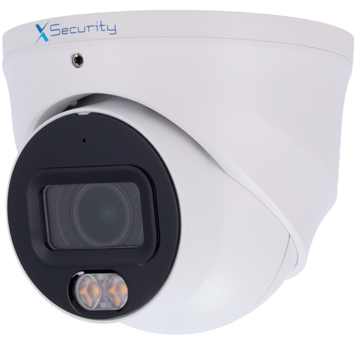 X-Security XS-IPT982CA-8P-WIZCOLOR X-Security Cámara IP Turret Wizcolor - 8 Megapíxel (3840×2160) | Sensor 1/1.8" F1.0 -