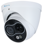 X-Security XS-IPTT256A-4D4-WIZ Cámara térmica Turret Dual IP X-Security - 256x192 VOx | Lente 3.5 mm | Sensibilidad ≤ 40mK -