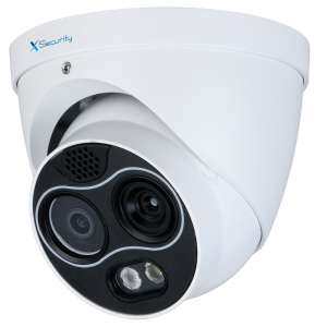 X-Security XS-IPTT256A-4D4-WIZ Cámara térmica Turret Dual IP X-Security - 256x192 VOx | Lente 3.5 mm | Sensibilidad ≤ 40mK -