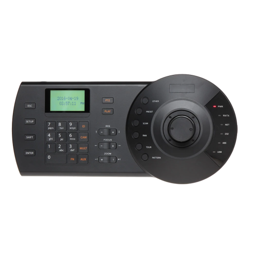 X-Security XS-KB1000N-E Teclado de control IP X-Security - Pantalla LCD - Conexión RS485 / RS422 / RJ45 / RS232 -