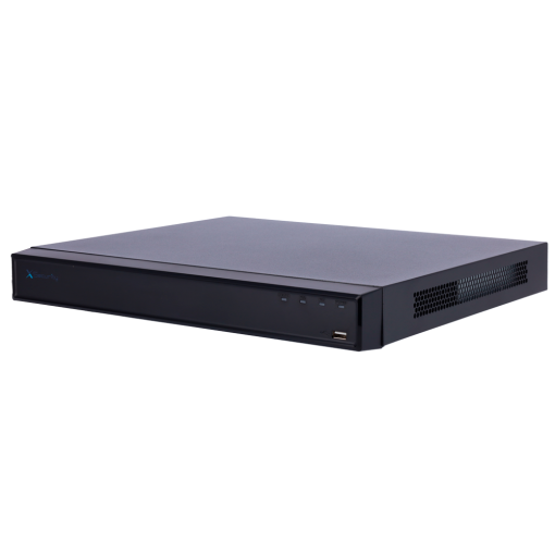 X-Security XS-NVR3232A-16P-WIZ X-Security NVR - Resolución máxima 16 Megapixel - 32 CH / 16 puertos PoE af/at - Compresión