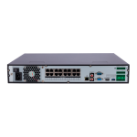 X-Security XS-NVR3432A-16P-WIZ X-Security NVR - Resolución máxima 16 Megapixel - 32 CH / 16 puertos PoE af/at - Compresión