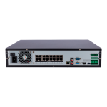 X-Security XS-NVR3832A-16P-WIZ X-Security NVR - Resolución máxima 16 Megapixel - 32 CH / 16 puertos PoE af/at - Compresión