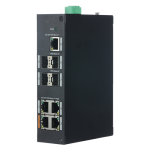 X-Security XS-SW0904HIPOE-GF-96 Switch PoE - 4 puertos PoE+ RJ45 + 1 Puerto RJ-45 - 4 Puertos SFP Gigabit - Velocidad