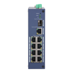 X-Security XS-SW8GE1GE1SFP-MGD Switch gestionable L2 con 8x RJ45 y 2x Uplink - 8 puertos de red local a 10/100 Mbps - Uplink