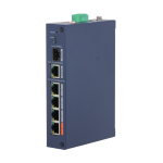 X-Security XS-SWI0604HIPOE-MF-60-DIN X-Security Industrial L2 Managed Switch - 4 puertos PoE 10/100 (Puerto 1 Hi-PoE hasta 60W) -
