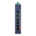 X-Security XS-SWI0604HIPOE-MF-60-DIN X-Security Industrial L2 Managed Switch - 4 puertos PoE 10/100 (Puerto 1 Hi-PoE hasta 60W) -