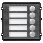 X-Security XS-V2000E-M5B Módulo de extensión - Compatible con XS-V2000E-MIP - 5 botones mecánicos - 5 Etiquetas