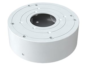 TVT YXH0105 Caja de conexión para cámaras. Aluminio. Blanco IP65 Techo y pared 109.5x38.8mm TVT