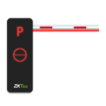 ZKTeco ZK-BGM1000L-45BOOM Barrera de parking - Brazo recto (4.5 m) - Apertura a izquierdas | 3.000.000 ciclos -