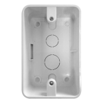 ZKTeco ZK-BOX-FR1500 Caja de conexión - Montaje en superficie - Compatible con lectores ZK-FR1500 - Fabricada en