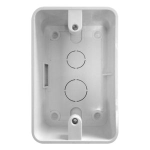ZKTeco ZK-BOX-FR1500 Caja de conexión - Montaje en superficie - Compatible con lectores ZK-FR1500 - Fabricada en