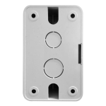 ZKTeco ZK-BOX-FR1500 Caja de conexión - Montaje en superficie - Compatible con lectores ZK-FR1500 - Fabricada en