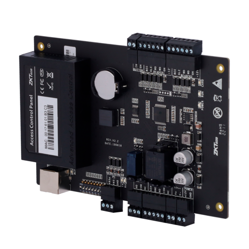 ZKTeco ZK-C3-100PRO Controladora de acceso - Tarjeta, QR o PIN - Comunicación TCP/IP - 2 lectores por Wiegand -