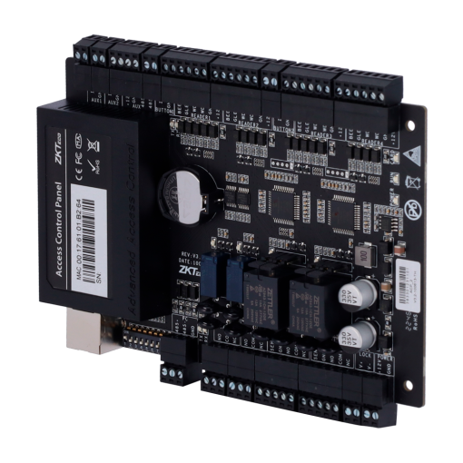 ZKTeco ZK-C3-200PRO Controladora de acceso - Tarjeta, QR o PIN - Comunicación TCP/IP - 4 lectores por Wiegand -