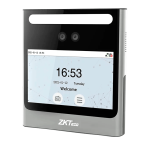 ZKTeco ZK-EFACE10 Control de acceso - Facial, tarjeta EM y PIN - 500 caras | 150.000 registros - 4.3" TFT