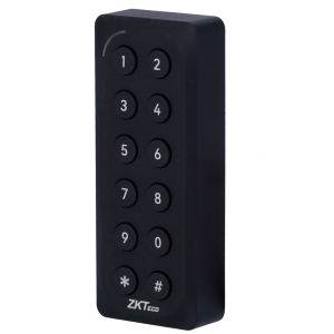 ZKTeco ZK-ER-KR902-ZK Lector de acceso para marcos - Acceso por tarjeta EM/MF/MF DESFire y PIN - Indicador LED y