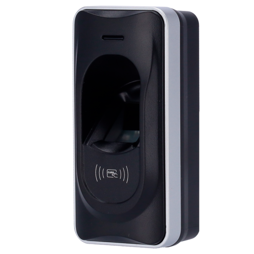 ZKTeco ZK-FR1200 Lector de acceso - Acceso por huella y tarjeta EM - Indicador LED y acústico - RS485 -