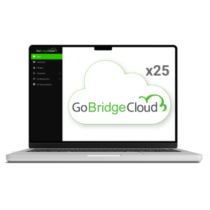 ZKTeco ZK-GOBRIDGECLOUD Paquete de integración cloud - 25 usuarios / Equipos ilimitados - Para equipos compatibles con
