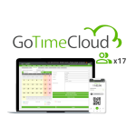 ZKTeco ZK-GOTIMECLOUD-17 Licencia nube control de presencia - 17 usuarios / 17 APPs incluidas - Fichajes remotos con