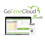 ZKTeco ZK-GOTIMECLOUD-75 Licencia nube control de presencia - 75 usuarios / 75 APPs incluidas - Fichajes remotos con